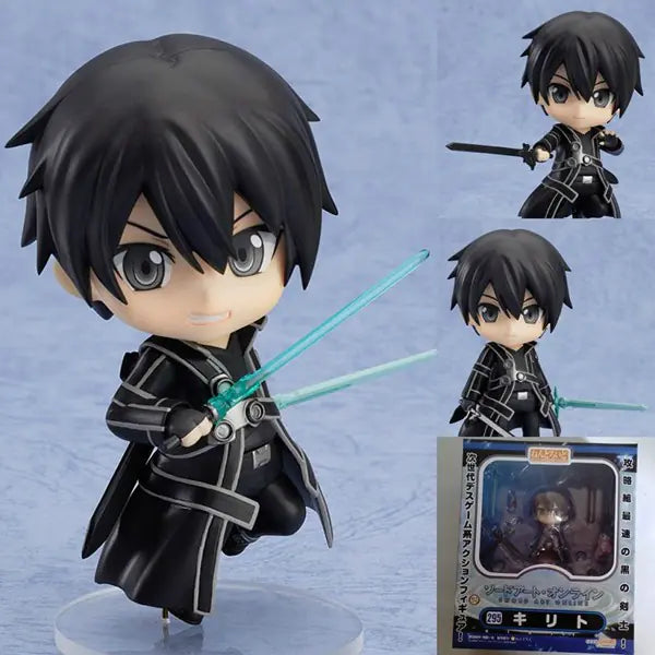 Sword Art Online Kirito Black Swordsman Action Figure