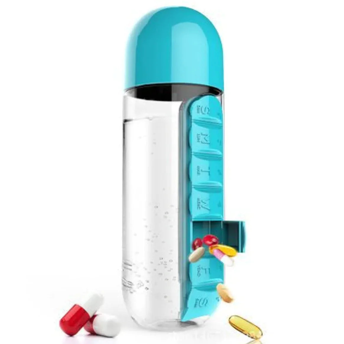 2-in-1 Medicine Bottle & Cup β 600ml