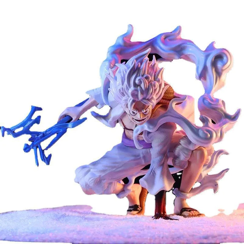 One Piece Nika Luffy Gear 5 Action Figure Model