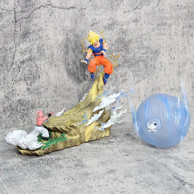 Super Saiyan GK Goku vs Buu Action Figure Set