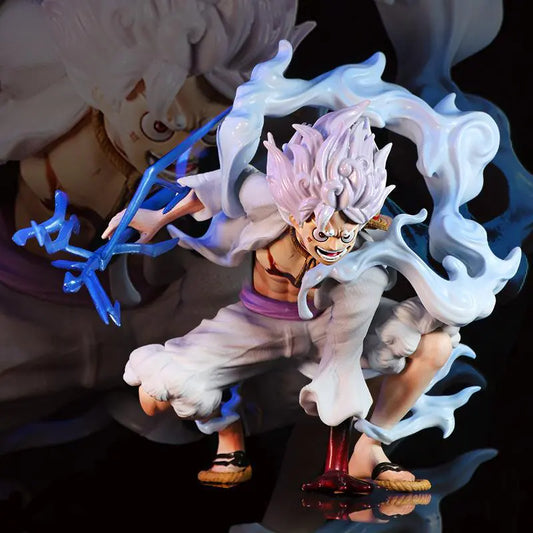 One Piece Nika Luffy Gear 5 Action Figure Model